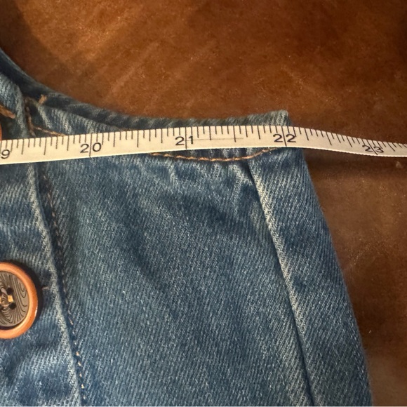 Three Bird Nest Blue Denim Overalls - Picture 6 of 11